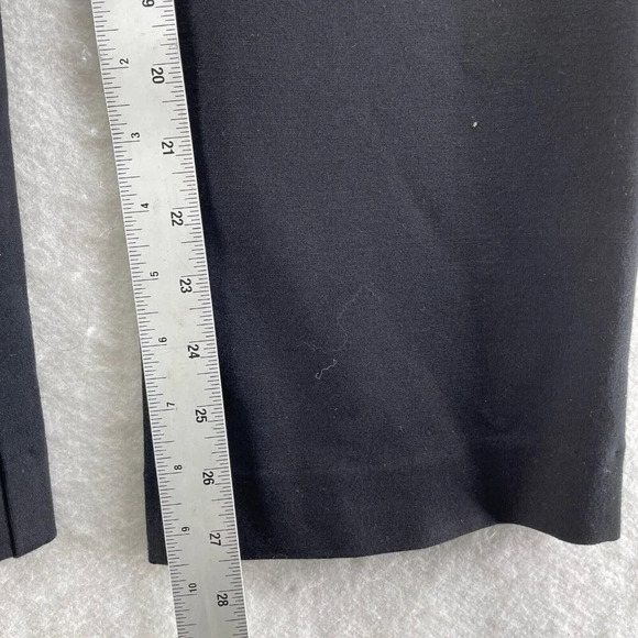 NYDJ Jeans Women's Sz 4 Black Ponte Stretch Leggings Skinny Slim Straight Pants - Picture 5 of 11